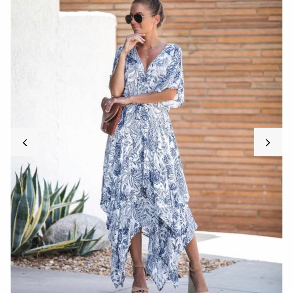Vici collection four seasons tiered dress